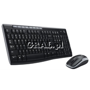 �Logitech Wireless Desktop MK260 przedstawia grafika.