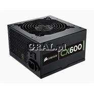 Zasilacz do obudowy ATX 600W Corsair CMPSU-600CXV2EU (Fan 140mm) przedstawia grafika.