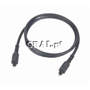 Kabel optyczny Gembird Audio T-T Toslink Digital 7,5m przedstawia grafika.