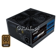 Zasilacz do obudowy ATX 650W OCZ ZS (Fan 135mm, PFC) przedstawia grafika.