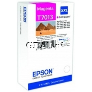 Wklad Epson Magenta T701 XXL (WP4000/4500) przedstawia grafika.