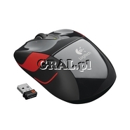 Logitech M525 Black Wireless USB przedstawia grafika.