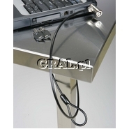 �Kensington zabezpieczenie Keyed Computer Lock (na klucz) przedstawia grafika.