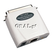 TP-Link Printserver TL-PS110P 1xLPT, 1xRJ45  przedstawia grafika.