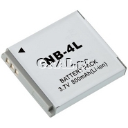 Bateria Zamiennik do Canon IXUS/Powershot NB-4L 800mAh przedstawia grafika.