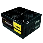 Zasilacz do obudowy ATX 750W OCZ ZT (Fan 140mm, PFC) przedstawia grafika.
