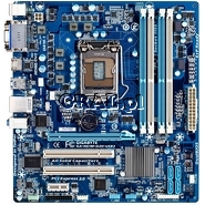 Gigabyte GA-H61M-D2H-USB3, H61, DDR3, SATA2, GBLAN, mATX, LGA1155 przedstawia grafika.