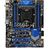 �MSI X79A-GD65 8D X79, DDR3, SATA3, RAID, GBLAN, FW, ATX, Core i7 przedstawia grafika.