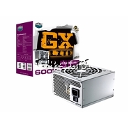 Zasilacz do obudowy ATX 600W CoolerMaster GX Lite RS600-ASABL3-EU (Fan 120mm) przedstawia grafika.