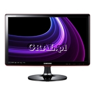 Samsung 27" LCD T27A300 (5ms, LED, 2xHDMI, FullHD, czarny, Tuner TV) przedstawia grafika.