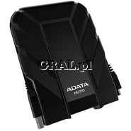 ADATA 500GB, 2,5", USB 3.0 HD710 wodo/wstrzaso odporny Czarny przedstawia grafika.