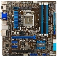 Asus P8H77-M PRO, H77, VGA, DP, HDMI, DVI, DDR3, SATA3, GBLAN, MATX, LGA1155 przedstawia grafika.