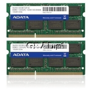 ADATA 16GB (2x8GB) 1333MHz DDR3 Non-ECC CL9 SODIMM przedstawia grafika.