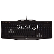 �Logitech Gaming Keyboard G105  przedstawia grafika.