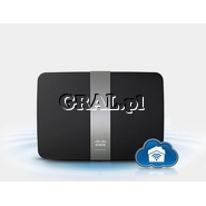 �Linksys Router Cable/DSL EA4500 Gigabit USB Dual Band N900 przedstawia grafika.