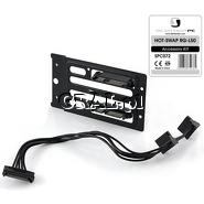SilentiumPC HOT-SWAP RG-L50 Accessory KIT podwjny modu HOT-SWAP przedstawia grafika.