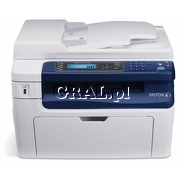 �Xerox WorkCentre 3045NI (Skaner ADF, Kopiarka, Faks, LAN, WiFi) przedstawia grafika.