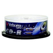 CD-R Verbatim 700MB C-25 przedstawia grafika.