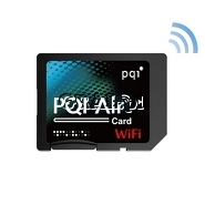 PQI Air Card A200 Secure Digital SDHC 16GB Class 10 WiFi przedstawia grafika.