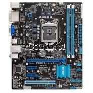 Asus P8B75-M LX, B75, VGA, DVI, DDR3, SATA3, GBLAN, mATX, LGA1155 przedstawia grafika.