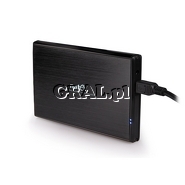 Obudowa zewnetrzna Natec RHINO SATA 2,5" USB 3.0 Czarna przedstawia grafika.