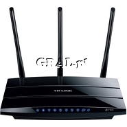 TP-Link Wireless Router TL-WDR4300 802.11n Dual Band 2xUSB Print Server przedstawia grafika.