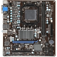 �MSI 760GM-P34 (FX), AMD 760G, VGA, DDR3, SATA2, RAID, GBLAN, mATX, AM3 przedstawia grafika.