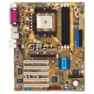 Asus K8N-E Deluxe, nForce3-250Gb, DDR400, SATA, RAID, FW, GBLAN, ATX przedstawia grafika.