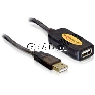 Kabel USB Aktywny Repeater 5M Delock przedstawia grafika.