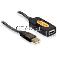 Kabel USB Aktywny Repeater 10M Delock przedstawia grafika.