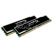 DDR3 8GB 1600MHz Kingston HyperX Black (2x4GB, DualDDR, CL9) przedstawia grafika.