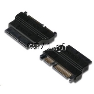 Delock Adapter SATA - Micro SATA (22pin M/ 16pin F) przedstawia grafika.
