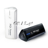 �PQI i-Power 7800 Power Bank 7800mAh 2xUSB Bia�y przedstawia grafika.