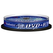 DVD+R Verbatim 4,7GB C-10 przedstawia grafika.