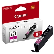 Wklad Canon CLI-551M XL (Magenta) przedstawia grafika.