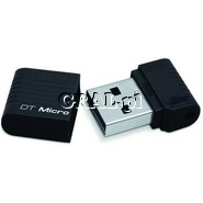 �PenDrive 64GB USB 2.0 Kingston DataTraveler Micro Czarny przedstawia grafika.