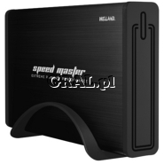 Obudowa zewnetrzna Welland ME-746E SATA 3,5" USB 3.0 Czarna przedstawia grafika.