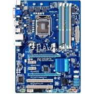 Gigabyte GA-H77-D3SH, H77, VGA, HDMI, DVI, DDR3, SATA3, RAID, MSATA, GBLAN, ATX, LGA1155 przedstawia grafika.
