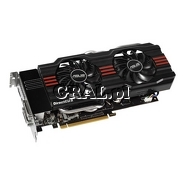 �GeForce GTX660Ti Asus 2048MB, DDR5, DP, HDMI, 2xDVI, PCI-E OC 987/6008 przedstawia grafika.