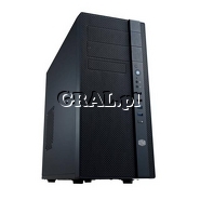 CoolerMaster N400 Black ATX (bez zasilacza) przedstawia grafika.