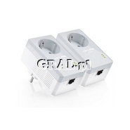 TP-Link TL-PA4010PKIT AV500 Powerline Adapter Kit 500Mbps (2szt.) przedstawia grafika.
