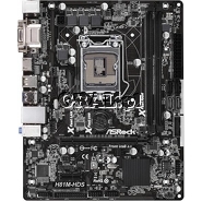 ASRock H81M-HDS, H81, DVI, HDMI, DDR3, SATA3, GBLAN, mATX, LGA1150 przedstawia grafika.