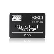 GoodRAM C50 240GB SSD, 2.5", SATA3 przedstawia grafika.