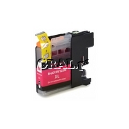 Wklad drukujacy zamiennik Brother LC123M Magenta przedstawia grafika.