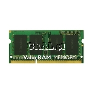 Kingston 8GB 1600MHz DDR3L Non-ECC CL11 SODIMM przedstawia grafika.