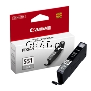 Wklad Canon CLI-551GY (Grey) przedstawia grafika.