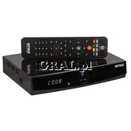 Dekoder cyfowy DVB-T PVR USB HDMI SCART Wiwa HD-102 Memo przedstawia grafika.