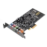 Creative Sound Blaster Audigy FX (PCI Express) przedstawia grafika.