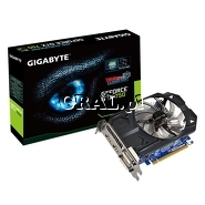 GeForce GTX750 Gigabyte 1024MB, DDR5, 2xHDMI, 2xDVI, PCI-E OC 1059/5000 przedstawia grafika.