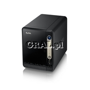 Zyxel NSA-320S NAS (Bez HDD, 3xUSB, 1xRJ45, 2x SATA, Raid) NSA320S przedstawia grafika.